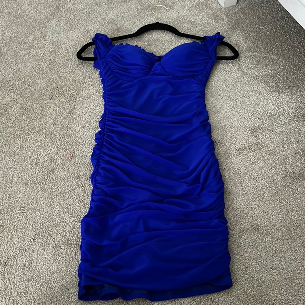 Blue homecoming/going out dress